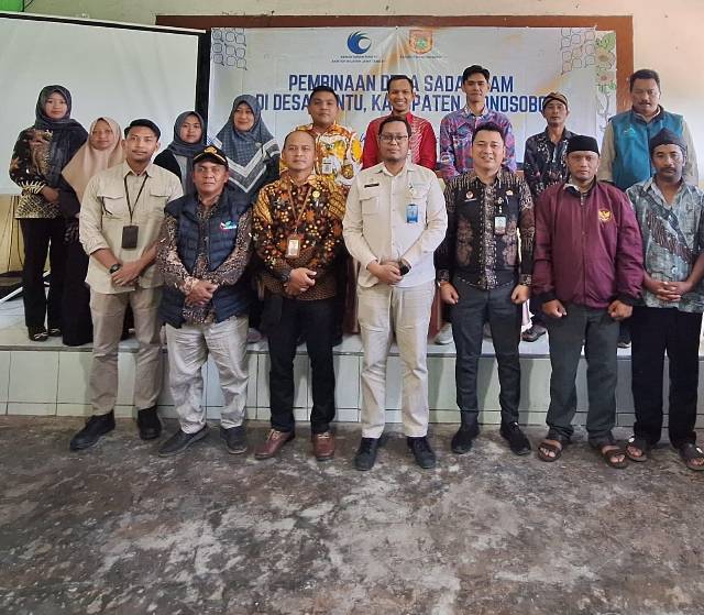 Kasi Trantib Kecamatan Kejajar Hadiri Pembinaan Desa Sadar HAM di Desa Buntu